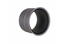Dvojitá zděř 100 mm, DN160 mm, nelakovaná